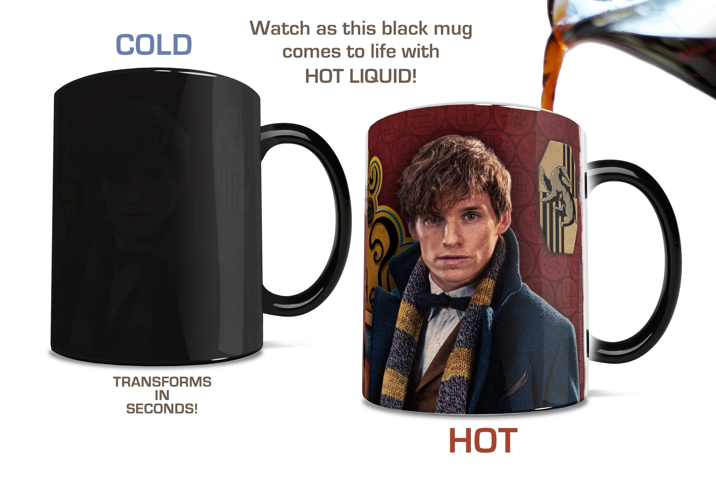 Fantastic Beasts and Where to Find Them (Newt Scamander) Morphing Mugs®  Heat-Sensitive Mug MMUG510